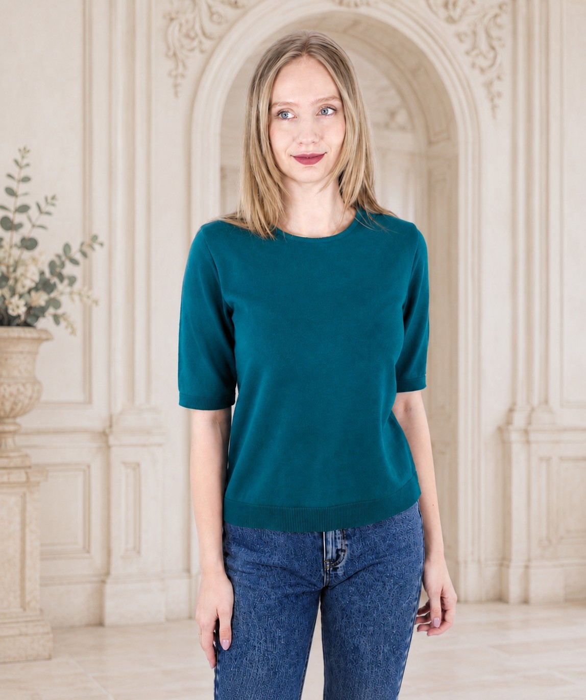 Bluză EMY Dark Jade
